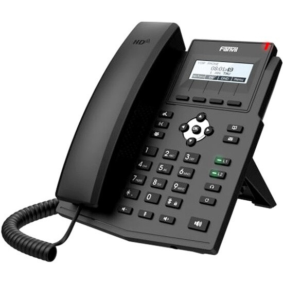 VoIP-телефон Fanvil (Linkvil) X1SG, Черный детальное изображение - 1