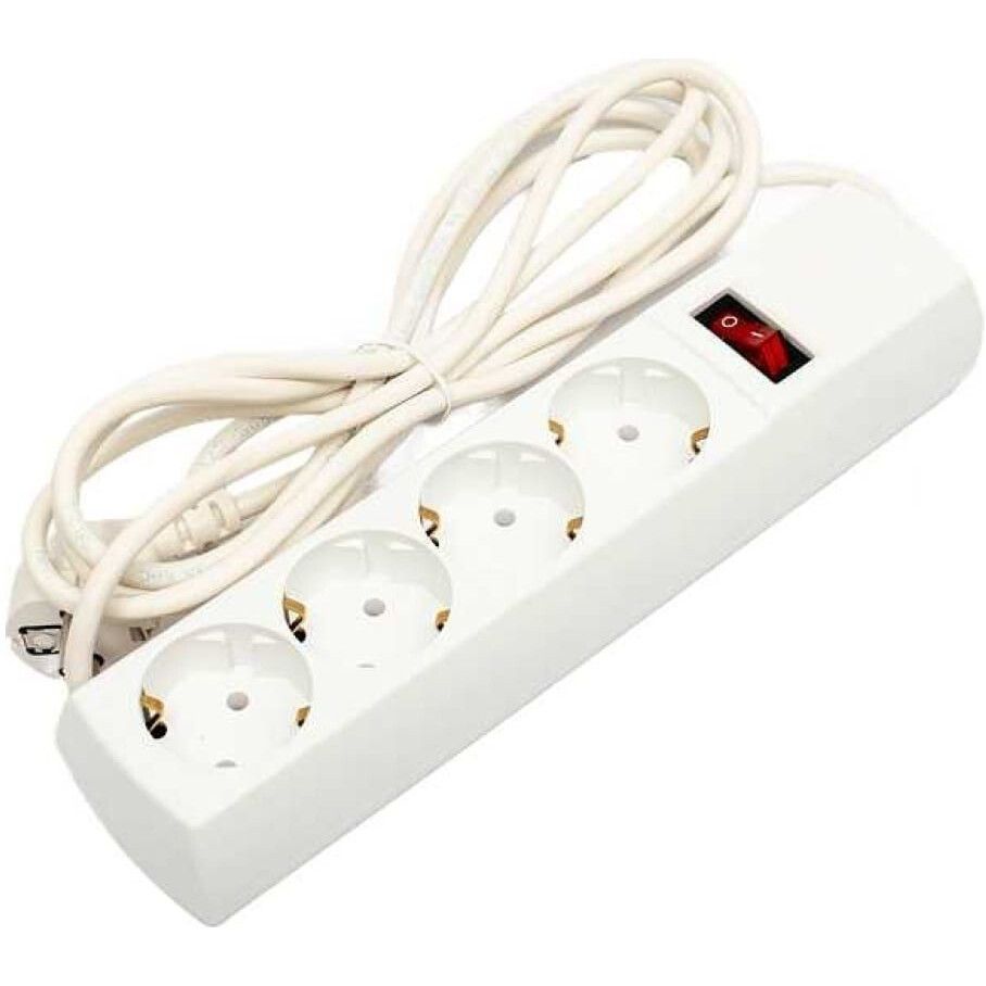 Сетевой фильтр Юнивольт 00-00000386, 1.5 м, Белый детальное изображение - 1