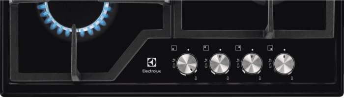 Газовая варочная панель Electrolux GEE 26 MB, Черный детальное изображение - 2