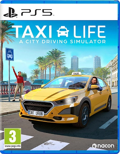 Игра Taxi Life: A City Driving Simulator для PS5, русские субтитры детальное изображение - 1