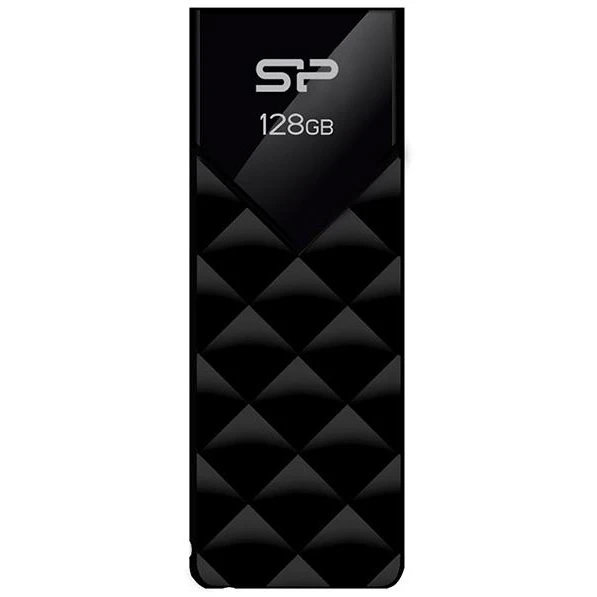 USB Flash накопитель Silicon Power Blaze B03 (SP128 ГБUF3B03V1K) 128 ГБ, черный детальное изображение - 1