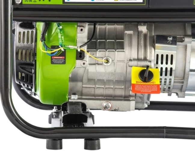 Генератор бензиновый СИБРТЕХ БС-8000 94547, 6 кВт, Зеленый детальное изображение - 9