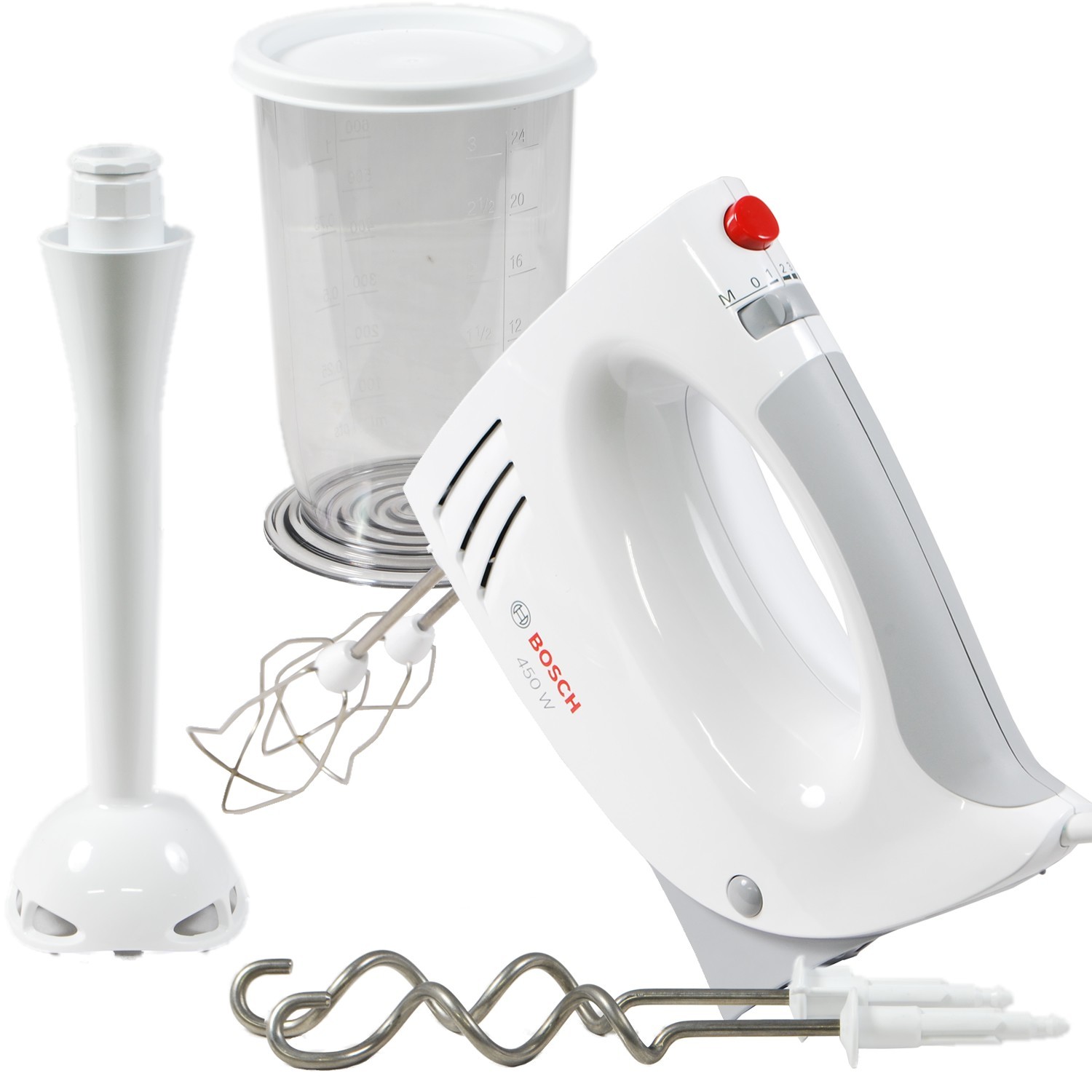 Миксер Bosch MFQ 3540, Белый детальное изображение - 2