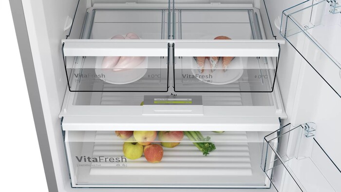 Холодильник Bosch KGN55VL20U, Серебристый №4