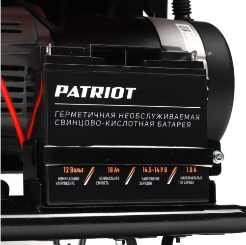 Генератор дизельный с воздушным охлаждением PATRIOT GRD 7500AW 472702275, открытый, 6.5 кВт, Черный детальное изображение - 6