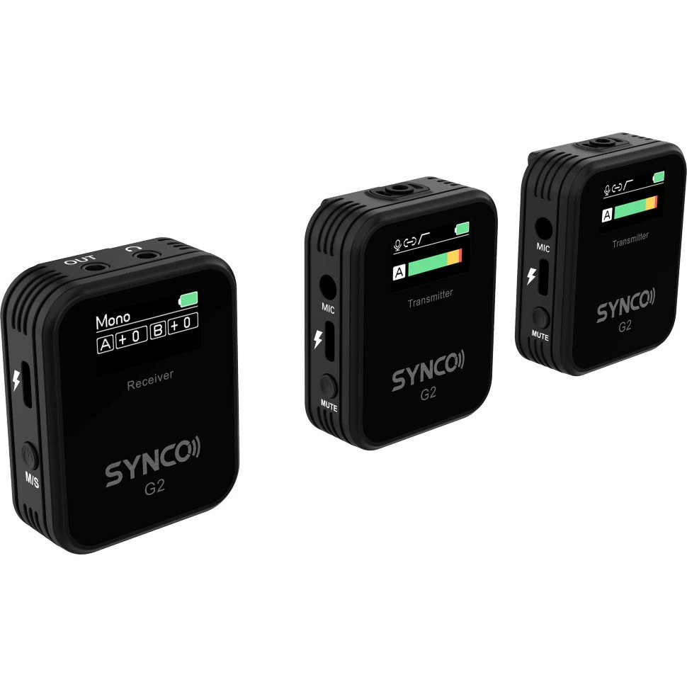 Радиосистема Synco G2(A2) RX+2TX, Черный детальное изображение - 4