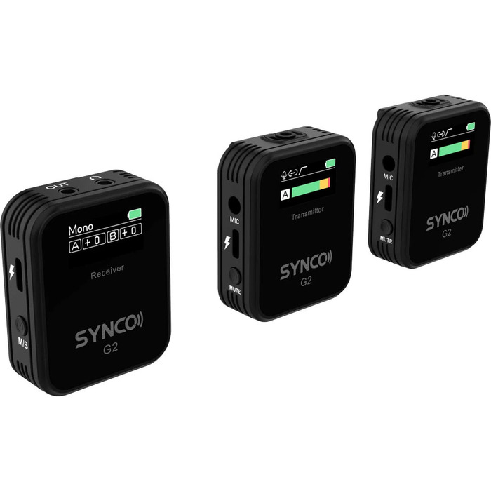 Радиосистема Synco G2(A2) RX+2TX, Черный №4