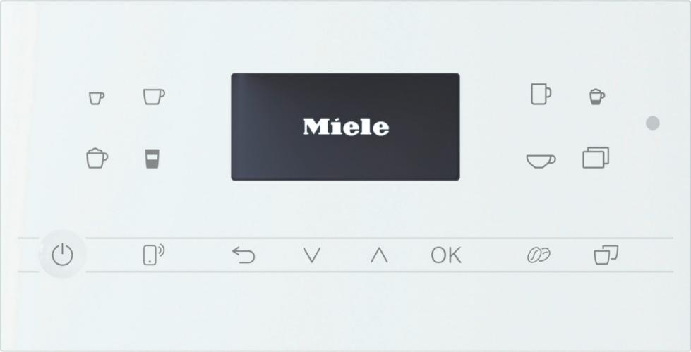 Кофемашина MIELE CM6160 LOWS, Белый лотос детальное изображение - 3