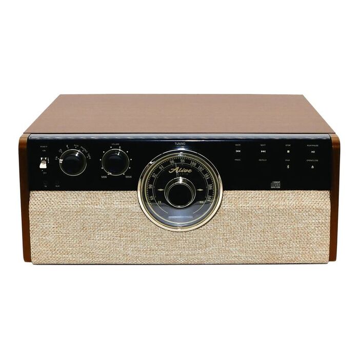 Проигрыватель винила Alive Audio Great Gatsby, Светло-коричневый №3