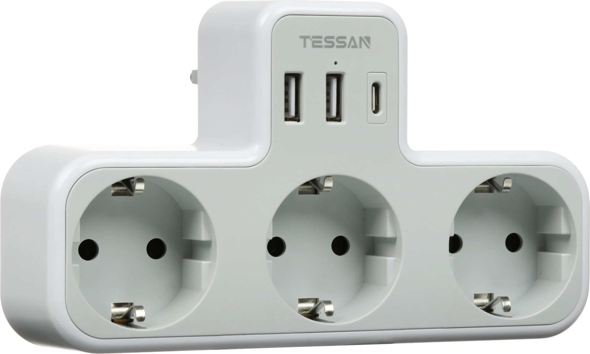 Сетевой фильтр Tessan TS-323-C, Белый детальное изображение - 1