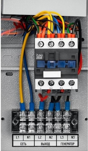 Генератор бензиновый ЗУБР СБА-5500, 5 кВт, Красный детальное изображение - 6