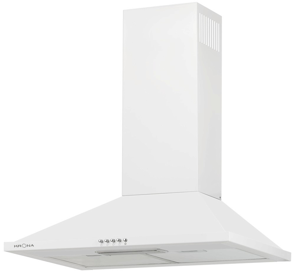 Вытяжка Krona BELLA 600 WHITE PB, Белый детальное изображение - 1