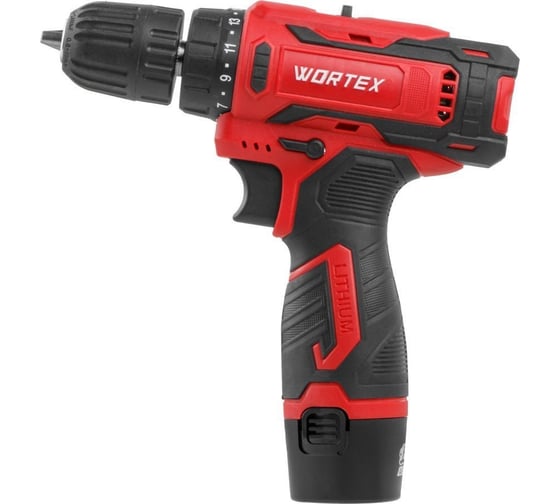 Аккумуляторная дрель-шуруповерт WORTEX BD 1220, 12 В, 30 Нм, 1,5 А·ч детальное изображение - 2