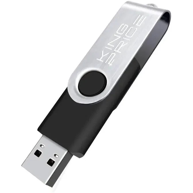 USB Flash накопитель KingPrice KPFD2 (KPFD2A064ABK) 64 ГБ, черный детальное изображение - 1