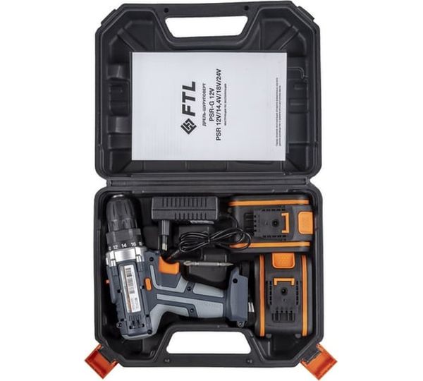 Аккумуляторная дрель-шуруповерт FTL PSR 7033, 18 В, 30 Нм, 1,5 А·ч  детальное изображение - 9