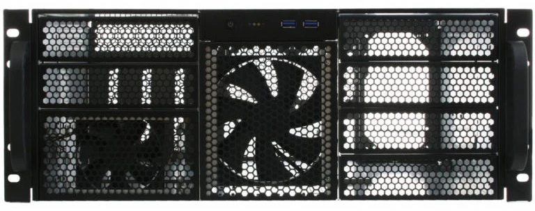 Серверный корпус Procase RE411-D6H8-E-55, без БП, Черный детальное изображение - 2
