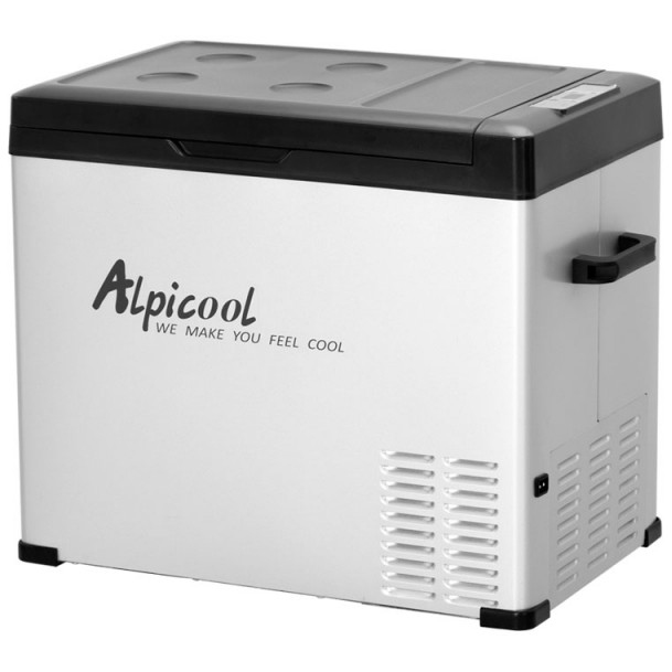 Автомобильный компрессорный холодильник Alpicool C50, 990020, 12/24/220 В, Серый детальное изображение - 1