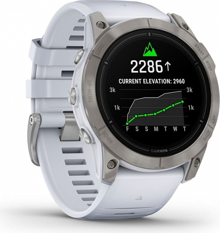 Смарт-часы Garmin Rpix Pro Gen 2 Sapphire Edition, 51 мм, Белый №5