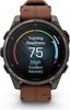 Смарт-часы Garmin Fenix 8 Pro AMOLED DLC, 51 мм, угольно-серый, черный силиконовый ремешок вариант - 5