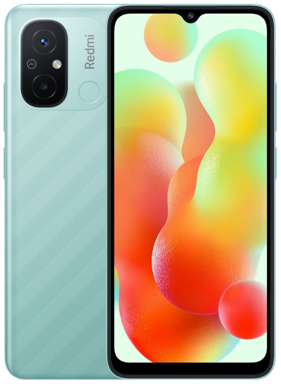 Смартфон Xiaomi Redmi 12C 64 ГБ, Мятный, Dual nano SIM детальное изображение - 1