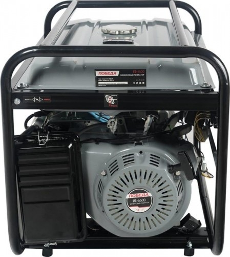 Генератор бензиновый Победа ГБ 6500 475101765, 5 кВт, Черный детальное изображение - 4