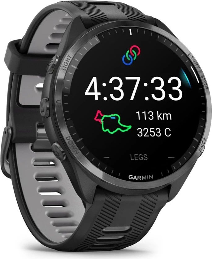Смарт-часы Garmin Forerunner 965, Черный детальное изображение - 3