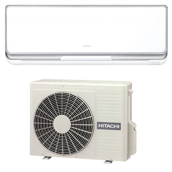 Кондиционер Hitachi RAK-18PSB/RAC-18WSB 18 м², белый детальное изображение - 2