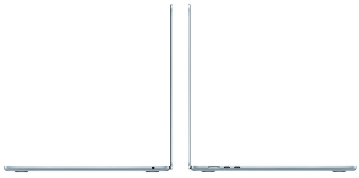 Ноутбук Apple MacBook Air 15 2025 на M4, RAM 24 ГБ, Sky Blue, SSD 512 ГБ, Apple graphics 10-core №3