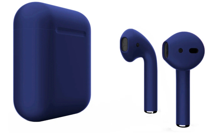 Беспроводные наушники Apple AirPods 2, Матовый темно-синий №1
