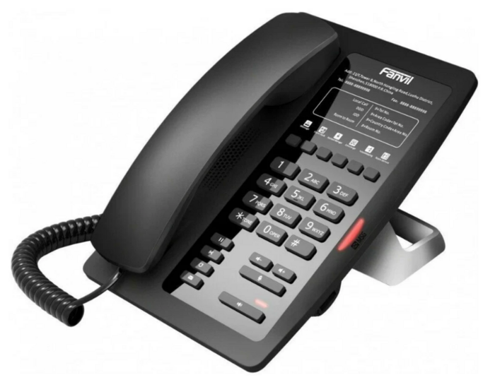 VoIP-телефон Fanvil (Linkvil) H3W, Черный №2