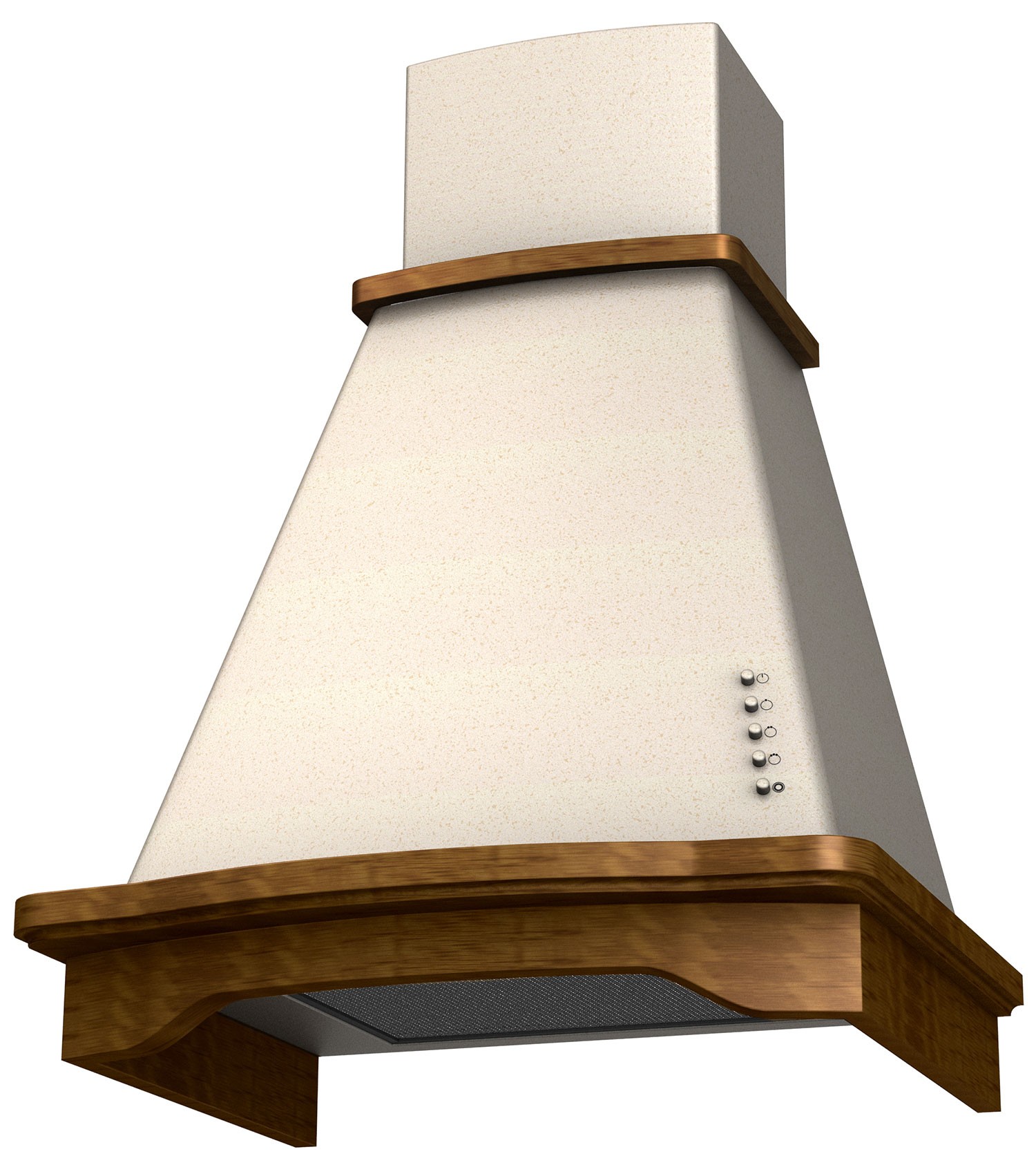 Вытяжка Krona DONATA CPB 600 structural ivory PB, Слоновая кость детальное изображение - 5