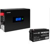 ИБП ExeGate IdealSine SR-1000.LCD.2SH + DT 1265 (65Ач) вариант - 1