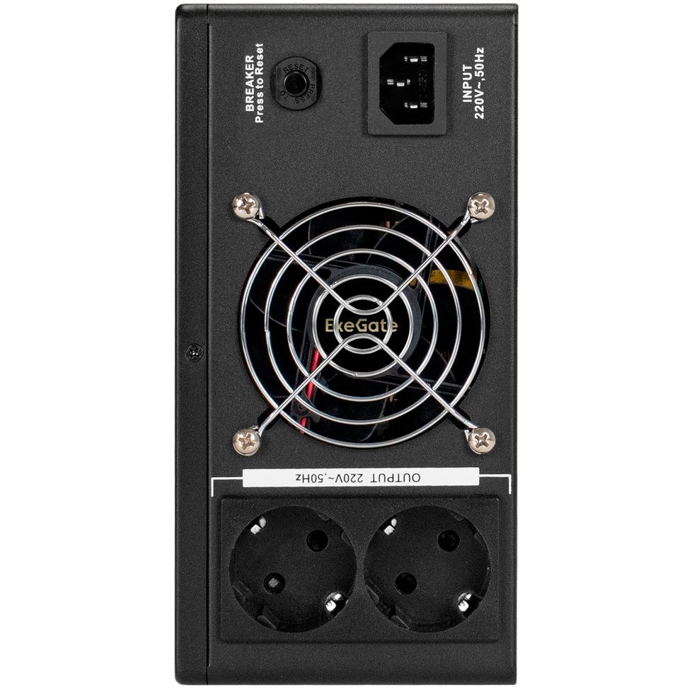 ИБП ExeGate IdealSine SR-1000.LCD.2SH + HRL 12-33 (33Ач) + батарея детальное изображение - 3