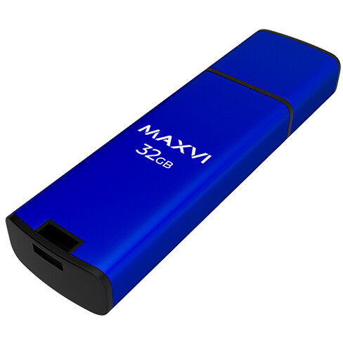 USB Flash накопитель MAXVI MP2 32 ГБ, синий детальное изображение - 1