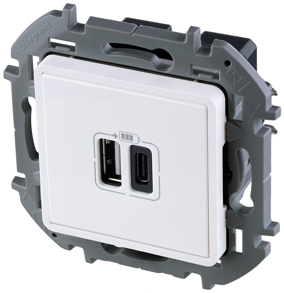 Розетка Legrand Inspiria 673760  детальное изображение - 2
