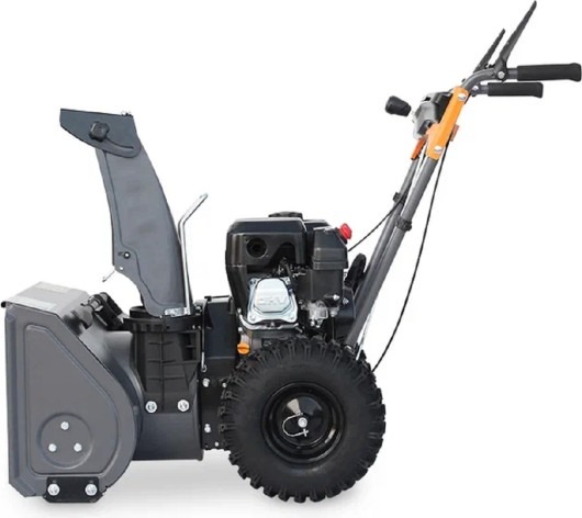 Снегоуборщик бензиновый VILLARTEC WB5556, 5.5 л.с., 4200 Вт, Серый/Оранжевый детальное изображение - 3