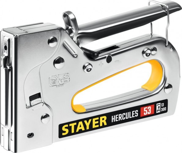 Скобозабиватель ручной STAYER HERCULES-53 рессорный тип 53(4-14мм)/13/300 31519 детальное изображение - 2