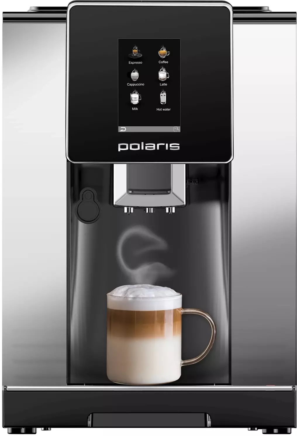 Кофемашина Polaris PACM 2060AC, Серебристый детальное изображение - 3