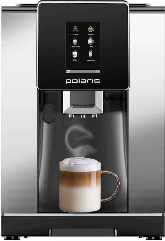 Кофемашина Polaris PACM 2060AC, Серебристый №3