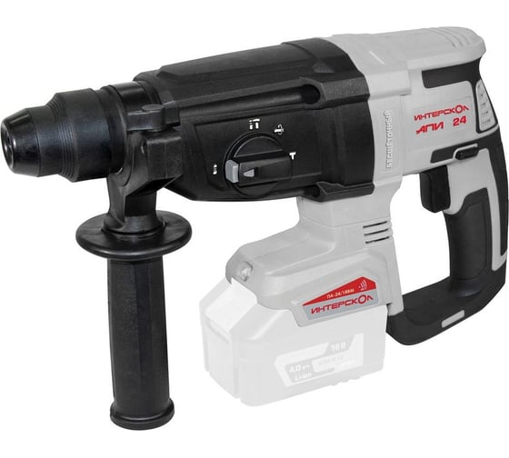 Бесщеточный аккумуляторный перфоратор Интерскол ПА-24/18ВМ SDS plus, Li-ion АПИ кейс, без аккум. и ЗУ 730.0.0.70, 2,6 Дж, 5300 уд/мин детальное изображение - 1