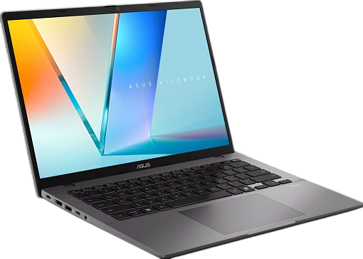 Ноутбук Asus Vivobook S14 S3407VA, Intel Core 5 210H, RAM 16 ГБ, Серый, SSD 512 ГБ, Intel Graphics, без ОС детальное изображение - 2