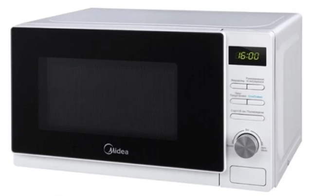 Микроволновая печь Midea AM 720 C4E-W, Белый детальное изображение - 2