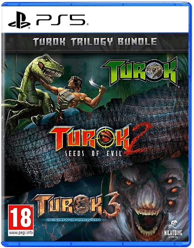 Игра Turok Trilogy Bundle для PS5, английская версия детальное изображение - 1