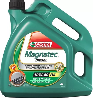 Моторное масло Castrol Magnatec 10W-40 Diesel B4, 153EFE, 4 л детальное изображение - 1