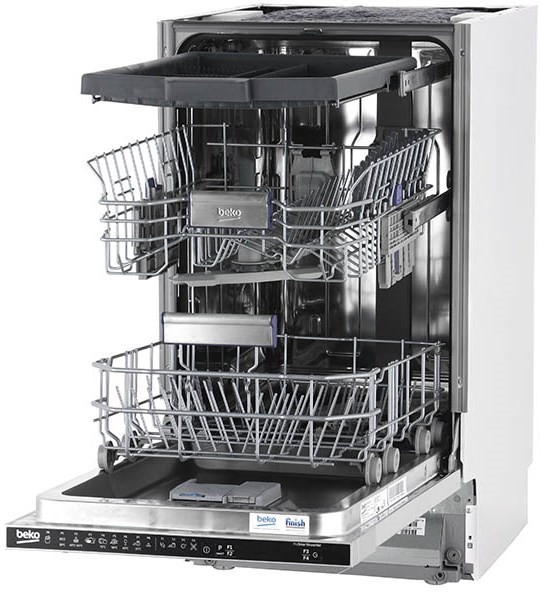 Встраиваемая посудомоечная машина Beko DIS 28124, серебристая детальное изображение - 4