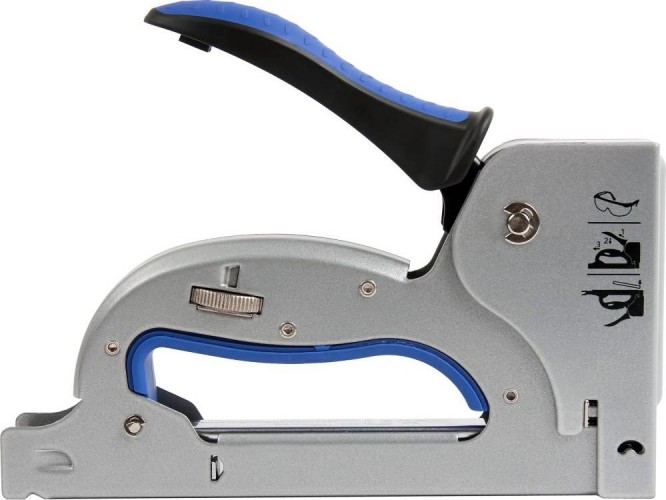 Скобозабиватель ручной Кобальт 240-676 механический 6-14 мм, тип 140, регулятор удара, ув детальное изображение - 4