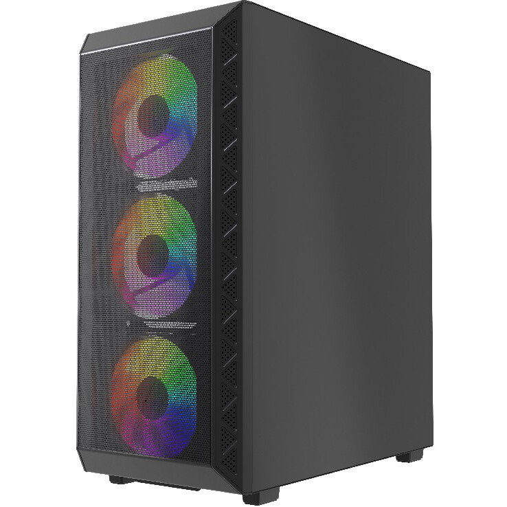 Корпус Powercase Mistral S4B, Черный детальное изображение - 3