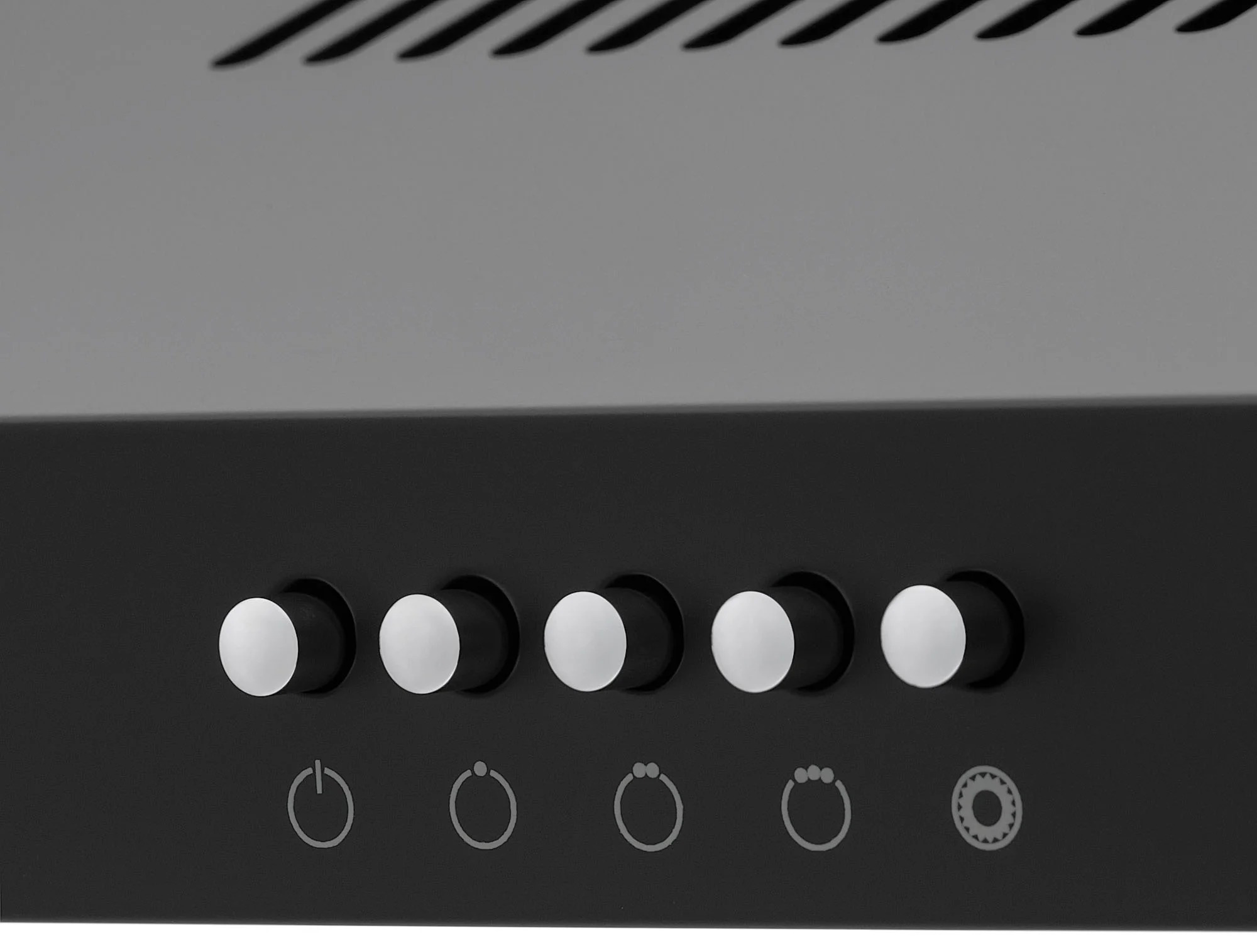 Вытяжка Krona ERMINA 600 black PB, Черный детальное изображение - 4