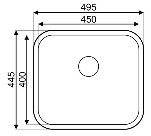 Кухонная мойка ASIL AS 334  детальное изображение - 2