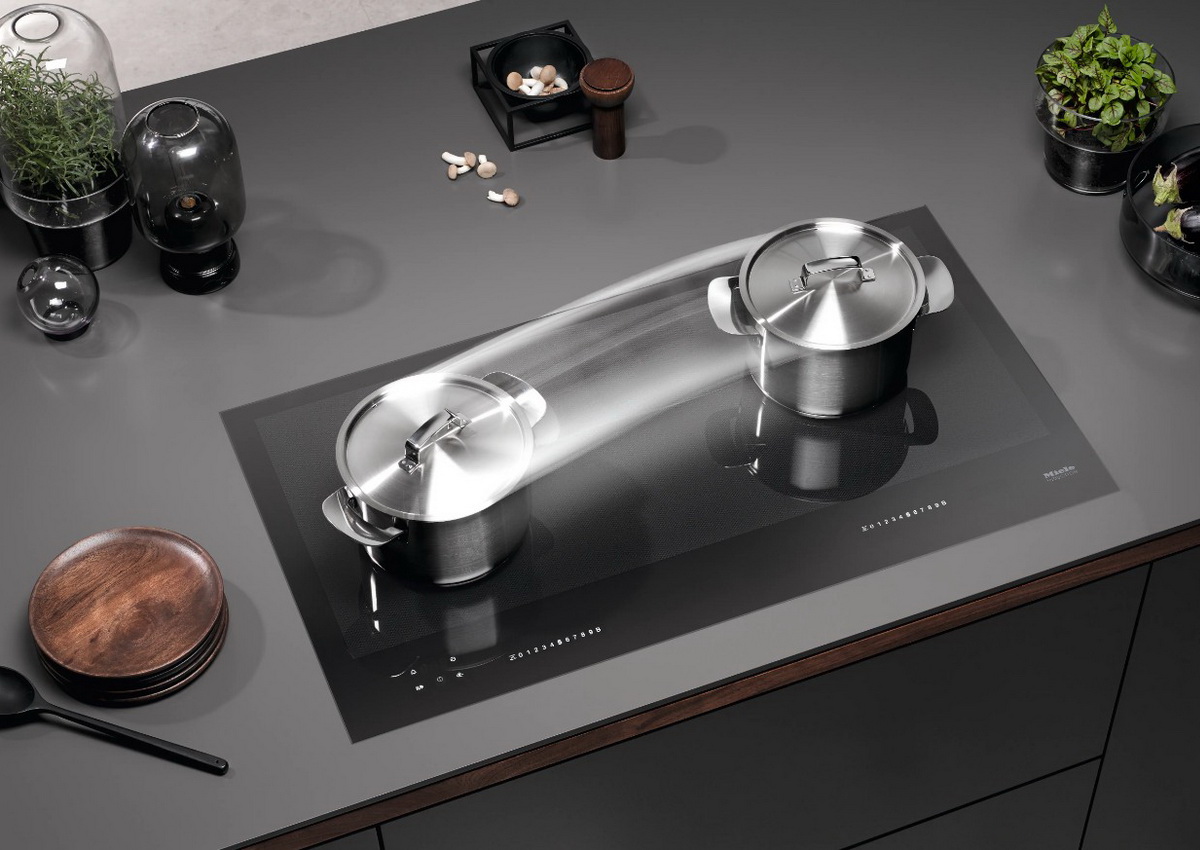 Индукционная варочная панель Miele KM 7897 FL, Черный детальное изображение - 4